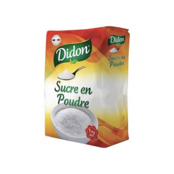 Sucre en poudre en paquet 1 kg GUSTO DEBRIO - Grossiste Sucres