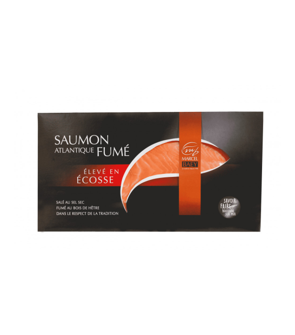 Destockage SAUMON FUME NORVEGIEN MARCEL BAEY sur www.cash-alimentaire.com
