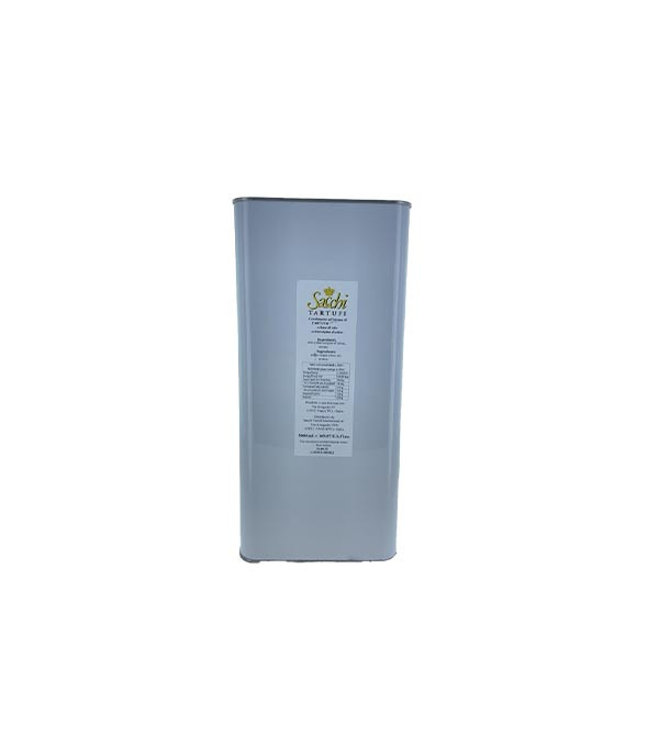Achat en gros HUILE OLIVE TRUFFE BLANCHE 5 LITRES SACCHI TARTUFI sur www.cash-alimentaire.com