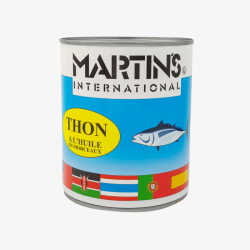 Achat en gros THON MORCEAUX HUILE 520GR MARTIN'S sur cash-alimentaire.com