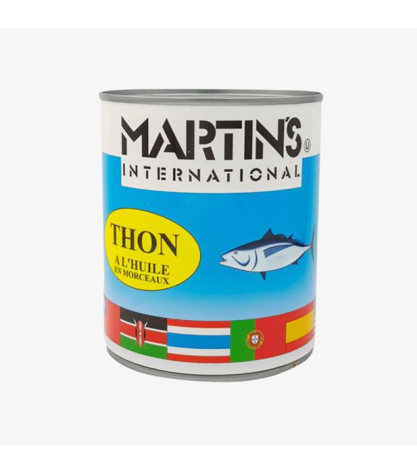 Achat en gros THON MORCEAUX HUILE 520GR MARTIN'S sur cash-alimentaire.com