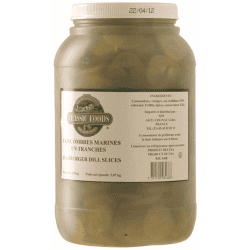 HAMBURGER DILL SLICED PICKLES CLASSIC FOODS au prix de gros - cash-alimentaire.com
