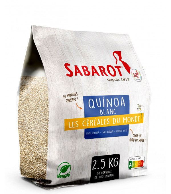 Achat en gros QUINOA BLANC FRANCE SABAROT sur cash-alimentaire.com