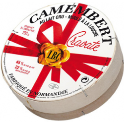 CAMEMBERT MOULE A LA LOUCHE AU LAIT CRU CRAVATE - prix grossiste - cash-alimentaire.com
