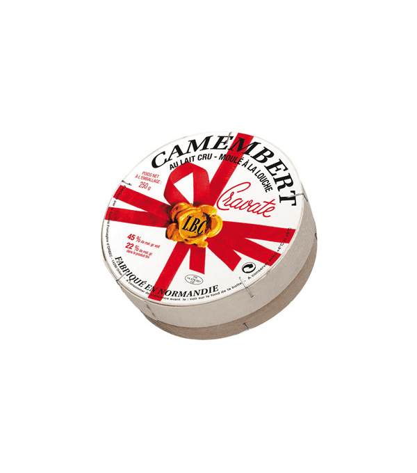 CAMEMBERT MOULE A LA LOUCHE AU LAIT CRU 240GR LA PIECE CAMEMBERT MOULE A LA LOUCHE AU LAIT CRU 240GR LA PIECE