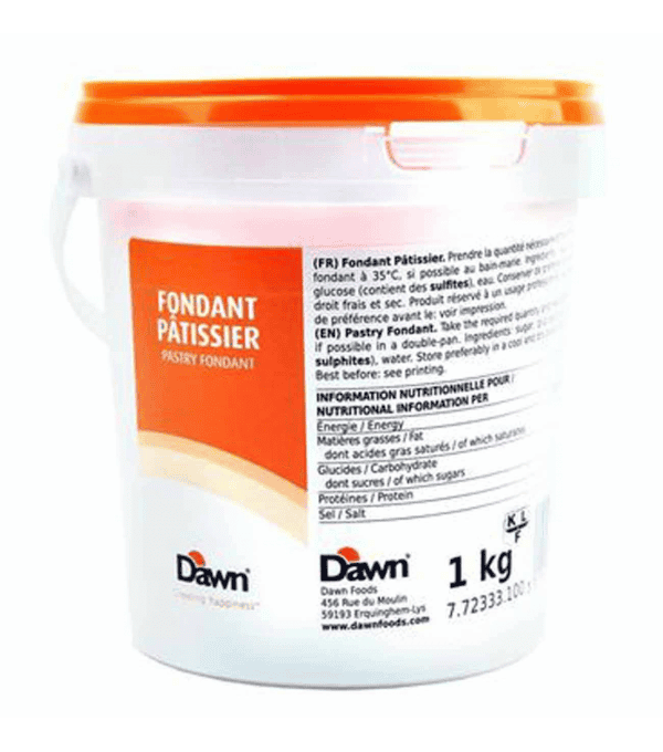 FONDANT PATISSIER SEAU 1KG FONDANT PATISSIER SEAU 1KG