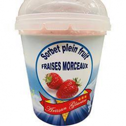 Vente en gros SORBET FRAISE AVEC MORCEAUsur cash-alimentaire.com