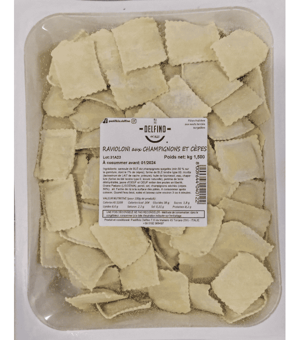 Vente en gros RAVIOLI AUX CEPES sur cash-alimentaire.com Vente en gros RAVIOLI AUX CEPES sur cash-alimentaire.com