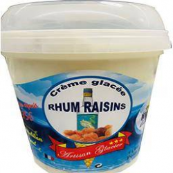 Vente en gros CREME GLACEE RHUM RAISINS sur cash-alimentaire.com