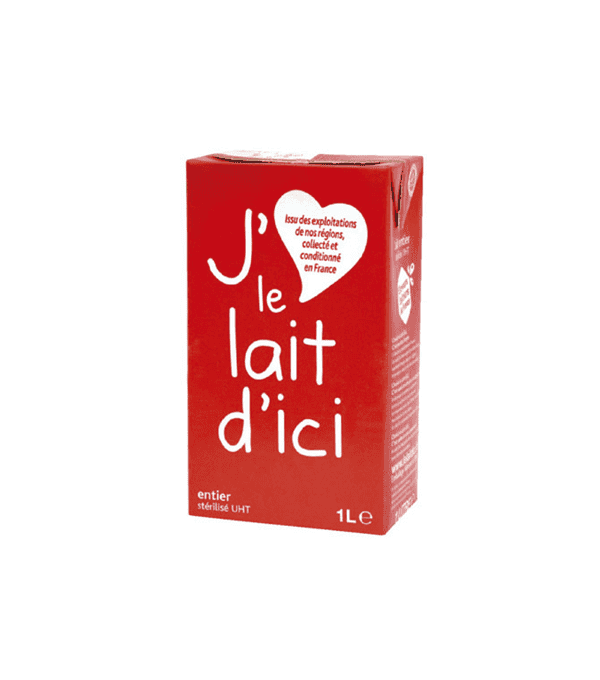 Achat en ligne LAIT ENTIER UHT BRICK LAIT D'ICI à prix grossiste sur cash-alimentaire.com