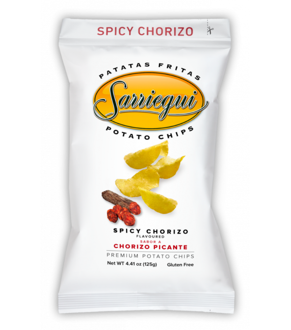 Achat en ligne CHIPS AU CHORIZO PIQUANT SARRIEGUI sur cash-alimentaire.com Achat en ligne CHIPS AU CHORIZO PIQUANT SARRIEGUI sur cash-alimentaire.com