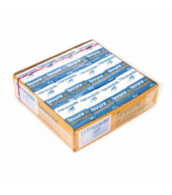 LEVURE FRAICHE CUBE 42GR X 12 U. LE PT LEVURE FRAICHE CUBE 42GR X 12 U. LE PT