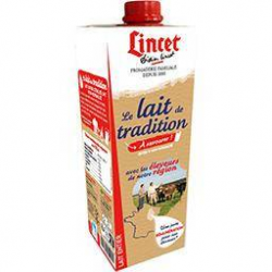 Achat en ligne LAIT ENTIER UHT LINCET sur cash-alimentaire.com