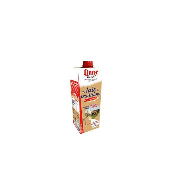 Achat en ligne LAIT ENTIER UHT LINCET sur cash-alimentaire.com