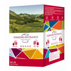 Achat en ligne VIN DE FRANCE ROUGE BIB 10L sur cash-alimentaire.com