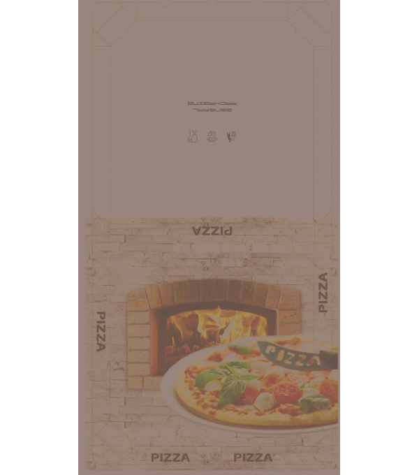 Achat en ligne BOITE PIZZA HAVANE 40 X H4CM sur cash-alimentaire.com