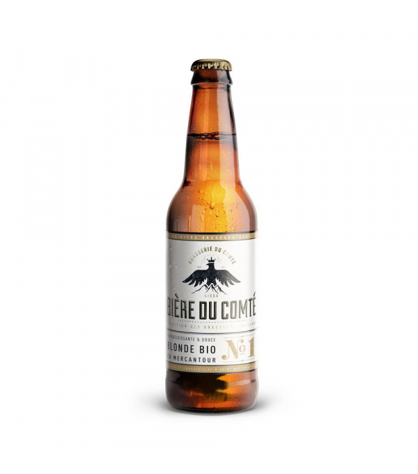 Achat en ligne BIERE BLONDE BIO DU MERCANTOUR BT 33CL VOL 5° BRASSERIE DU COMTE sur cash-alimentaire.com