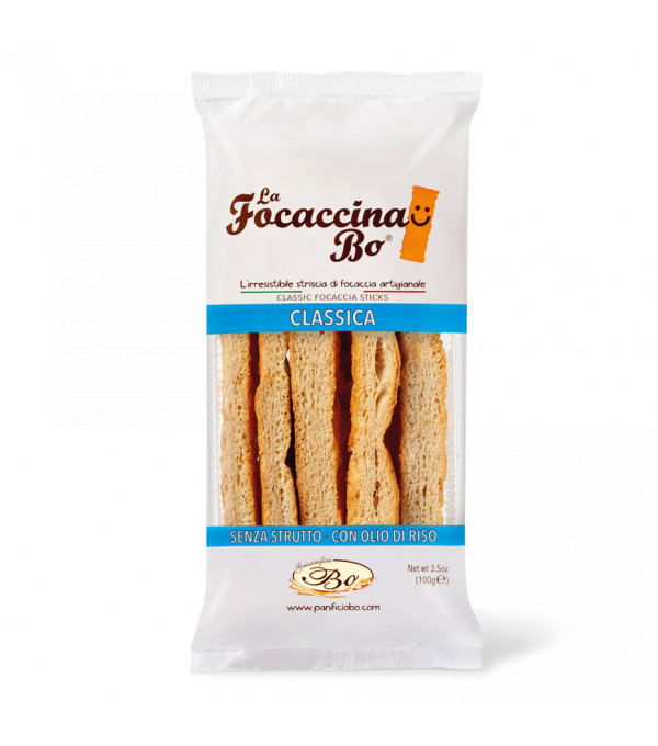 Achat en ligne FOCCACCINA CLASSIQUE SACHET 100GR BO sur cash-alimentaire.com