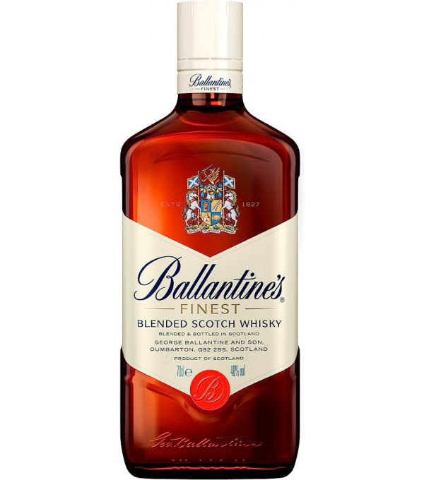 Achat en ligne WHISKY BALLANTINES FINEST 40° BT 70CL sur cash-alimentaire.com