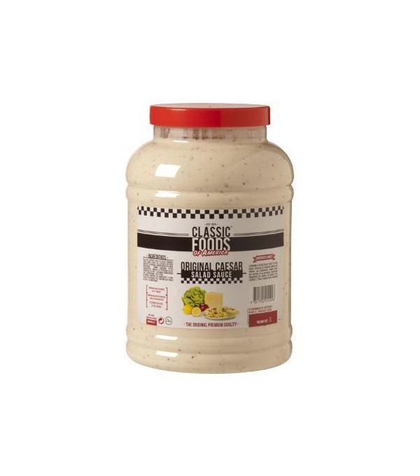 Achat en ligne SAUCE SALADE CAESAR ORIGINAL POT 3L CLASSIC FOODS sur cash-alimentaire.com