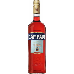 Achat en ligne CAMPARI BITTER 25° BT 1L sur cash-alimentaire.com