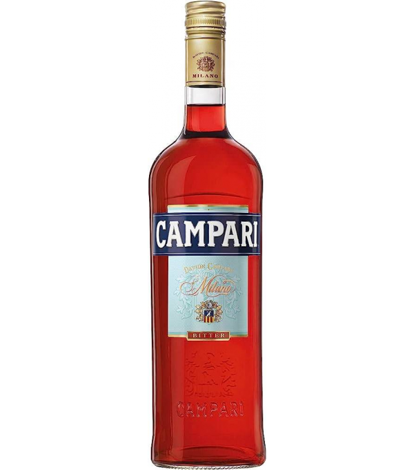 Achat en ligne CAMPARI BITTER 25° BT 1L sur cash-alimentaire.com