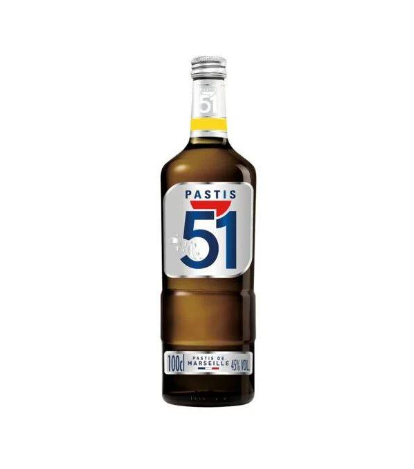 Achat en ligne PASTIS 51 45° BT 1L sur cash-alimentaire.com