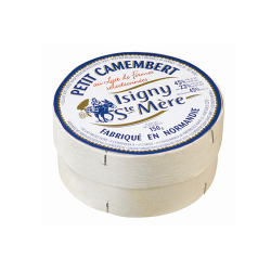 Achat en ligne CAMEMBERT ENTIER 45% MG LA PIECE 150GR ISIGNY SAINTE MERE sur cash-alimentaire.com