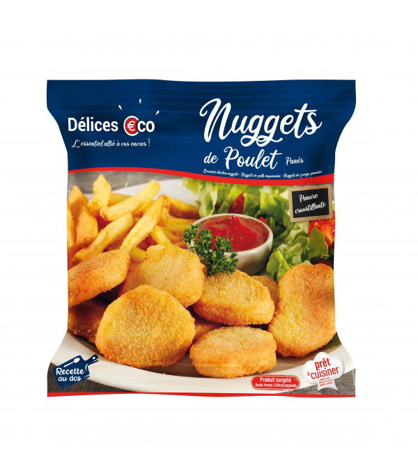 NUGGETS DE POULET CUIT PANE HALAL CASE à prix grossiste sur cash-alimentaire.com