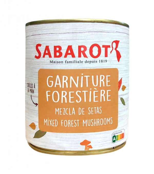Achat en ligne GARNITURE FORESTIERE AU NATUREL SABAROT sur cash-alimentaire.com