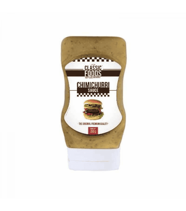 Achat en ligne SAUCE CHIMICHURRI FLACON 280GR CLASSIC FOODS sur cash-alimentaire.com