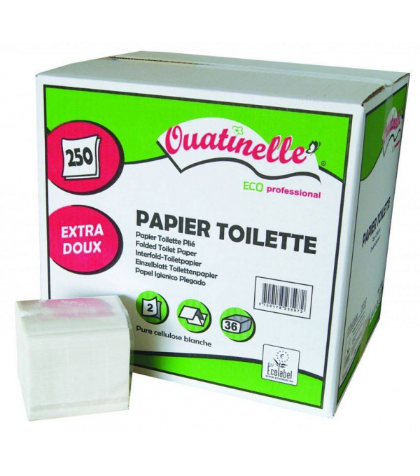 Achat en ligne PAPIER WC FEUILLE A FEUILLE OUATINELLE sur cash-alimentaire.com