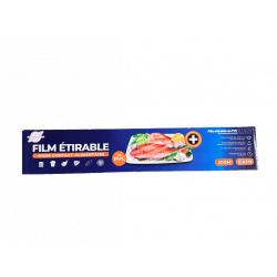 Achat en ligne FILM ALIMENTAIRE ETIRABLE 9µ 45CM LE RX X 300 M BOITE DISTRIBUTRICE sur cash-alimentaire.com