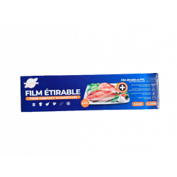 Achat en ligne FILM ALIMENTAIRE ETIRABLE 9µ 30CM LE RX X 300 M BOITE DISTRIBUTRICE sur cash-alimentaire.com