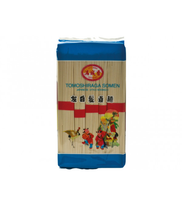 Achat en ligne NOUILLE JAPONAISE TOMOSHIRAGA SOMEN LE PAQUET 400GR CITY AROMA sur cash-alimentaire.com