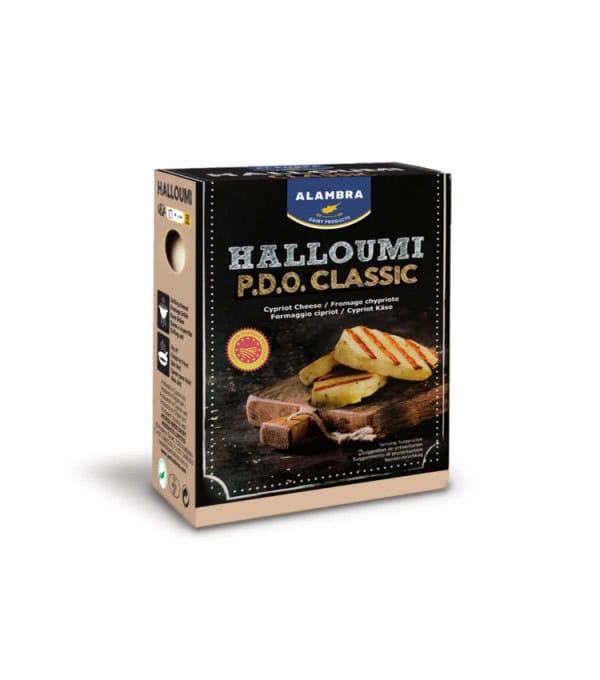 Achat en ligne HALLOUMI AOP CHYPRE 25% MG BOITE 200GR sur cash-alimentaire.com