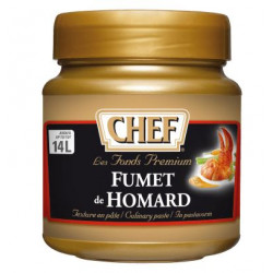 Achat en ligne FUMET DE HOMARD (7/14L) BOITE 560GR CHEF sur cash-alimentaire.com