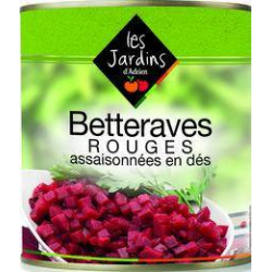 Achat en ligne BETTERAVE ROUGE EN DES BOITE 4/4 sur cash-alimentaire.com