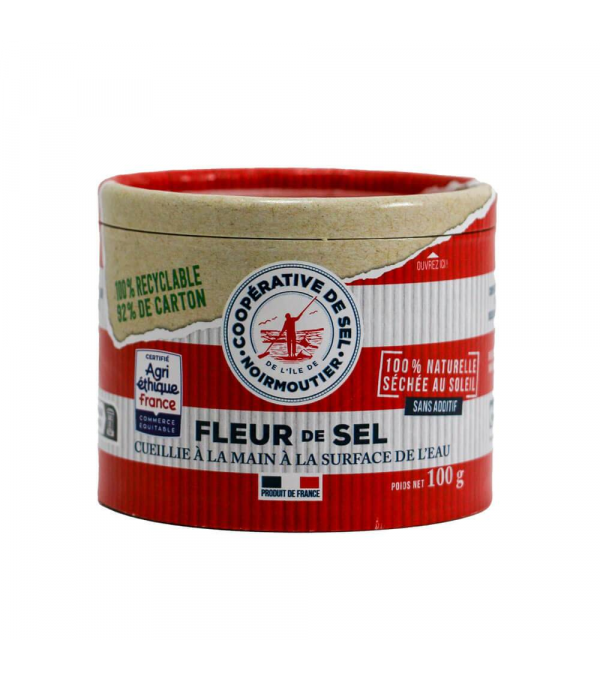 Achat en ligne FLEUR DE SEL NOIRMOUTIER 100GR sur cash-alimentaire.com