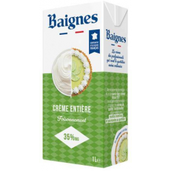 CREME LIQUIDE 35% BAIGNES - prix grossiste - cash-alimentaire.com