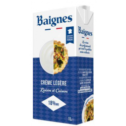 CREME LIQUIDE 18% BAIGNES - prix grossiste - cash-alimentaire.com