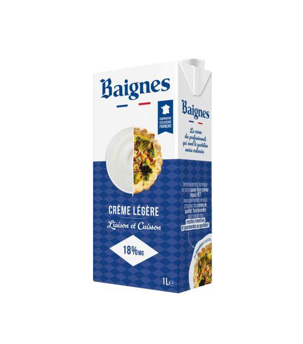 CREME LIQUIDE 18% BAIGNES - prix grossiste - cash-alimentaire.com