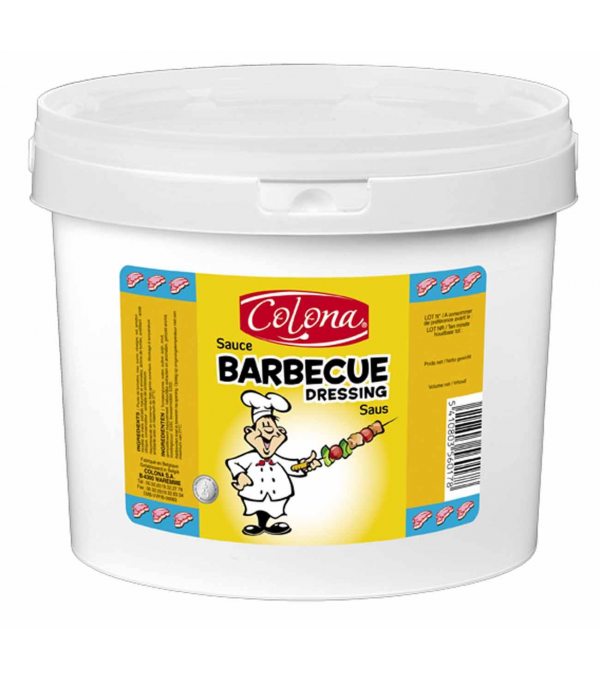 SAUCE BARBECUE COLONA à prix grossiste Conditionnement Au Seau