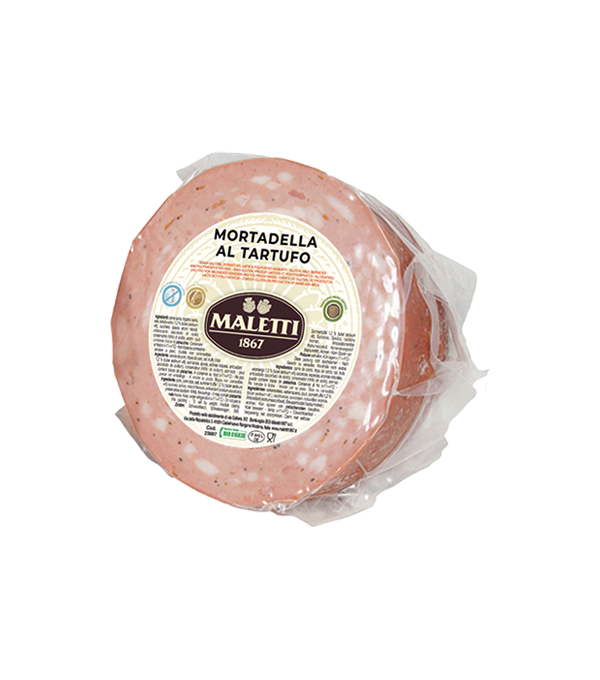 Achat en ligne MORTADELLE TRUFFEE 1/2 BOLOGNE LE KG sur cash-alimentaire.com Achat en ligne MORTADELLE TRUFFEE 1/2 BOLOGNE LE KG sur cash-alimentaire.com