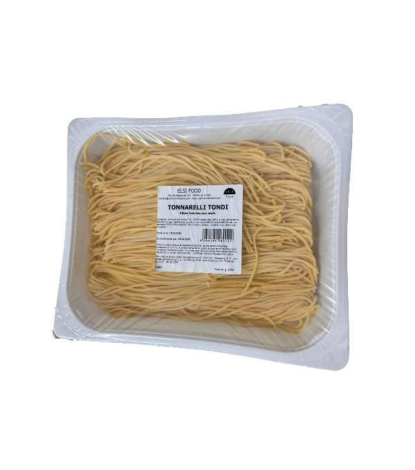 Achat en ligne TONNARELLI AUX OEUFS BARQUETTE 1 KG sur cash-alimentaire.com
