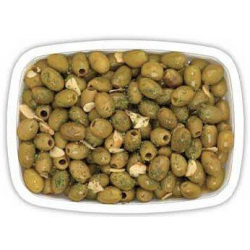 Achat en gros OLIVES VERTES MARINEES A L HUILE 2KG sur cash-alimentaire.com