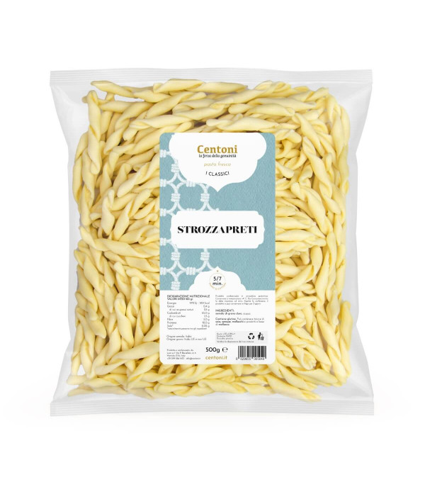 Achat en gros STROZZAPRETTI LA BARQUETTE 500GR sur cash-alimentaire.com