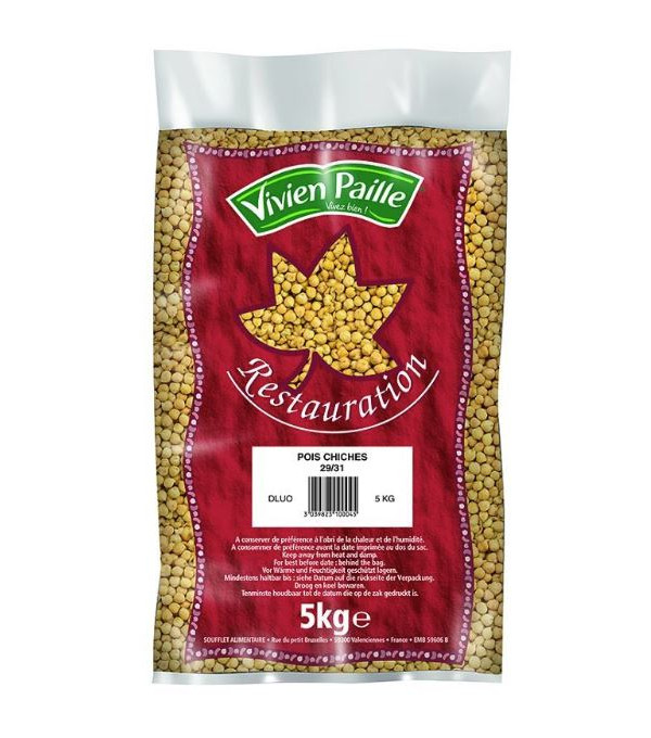 Vente en gros POIS CHICHE GROS 29/30 SAC 5KG sur Cash-alimentaire.com