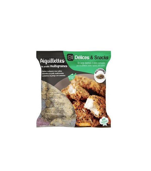 Vente en gros AIGUILLETTE POULET MULTIGRAINE BRAISEE sur Cash-alimentaire.com