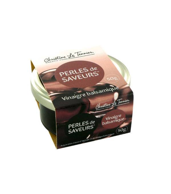 Achat en ligne PERLE DE VINAIGRE BALSAMIQUE BOCAL 200GR sur cash-alimentaire.com